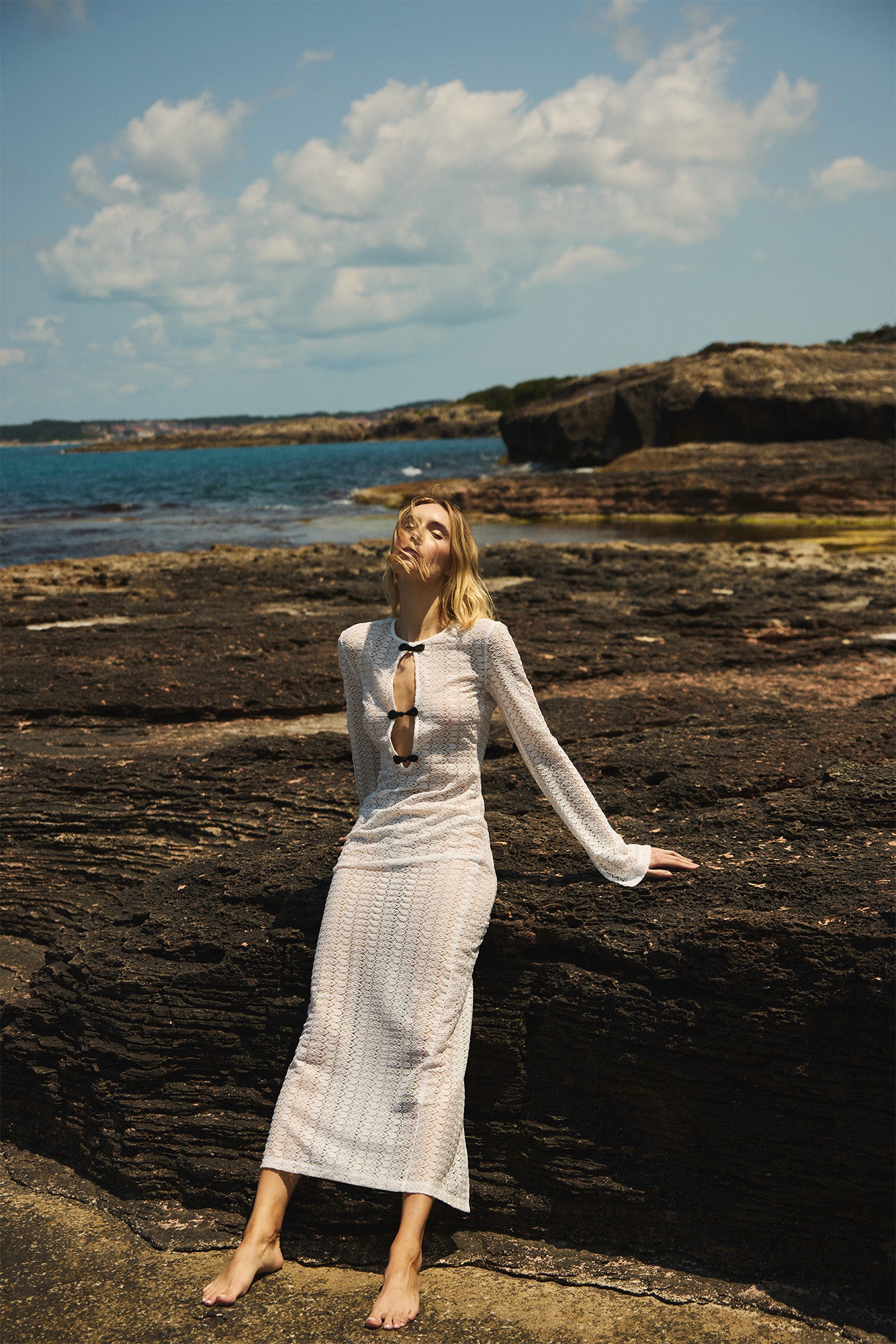 Cecily White Dress