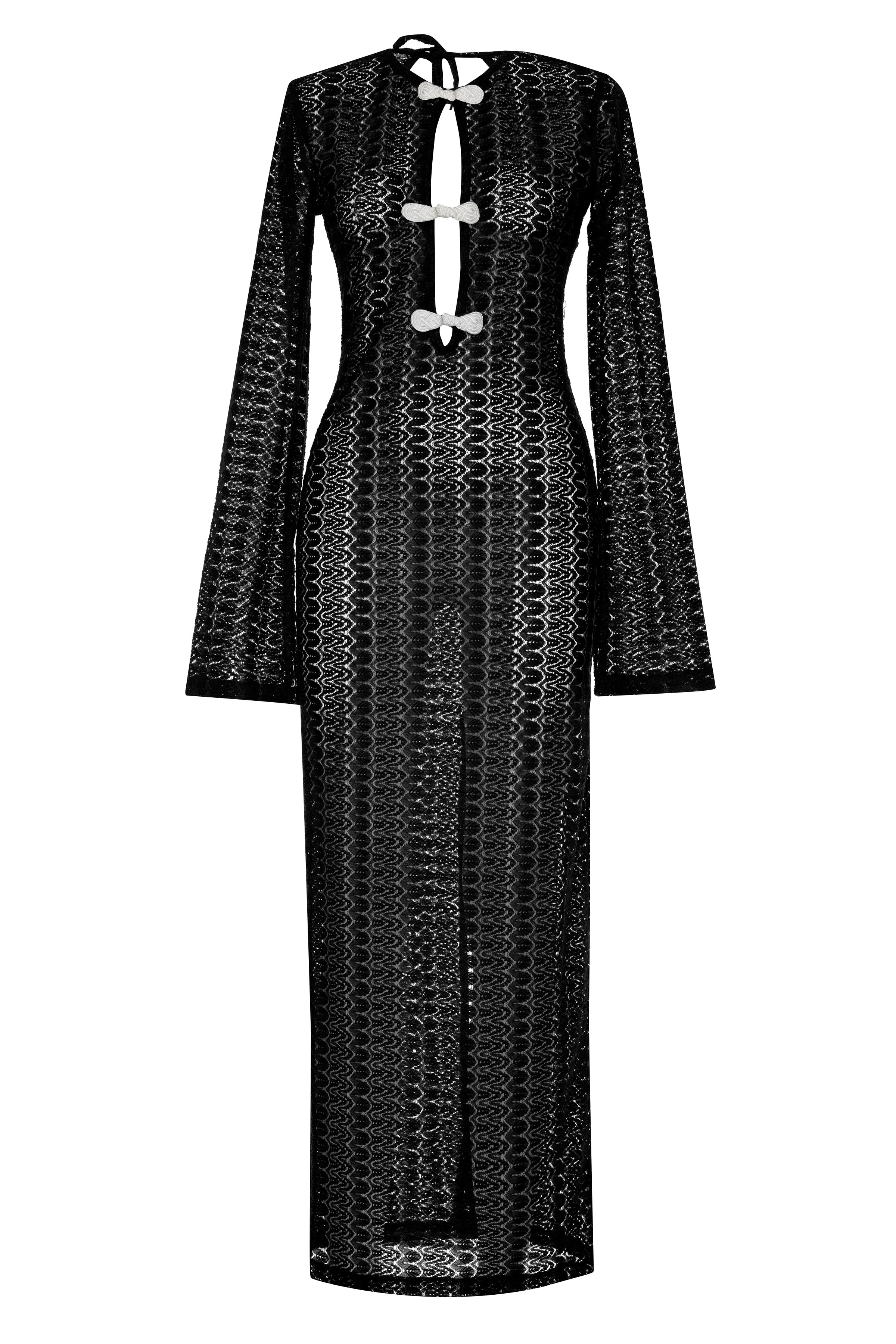 Cecily Black Dress