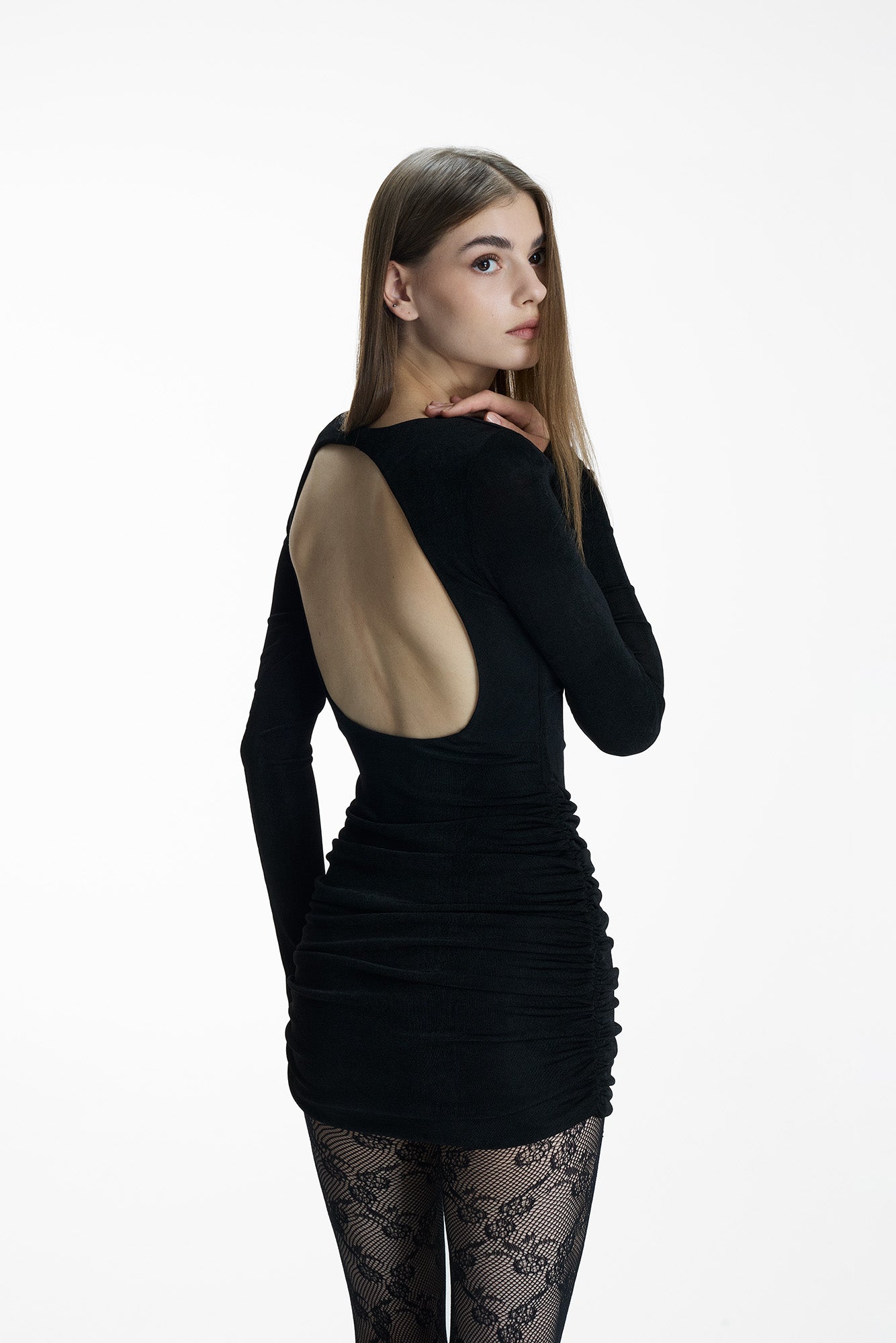 Noir Mini Dress
