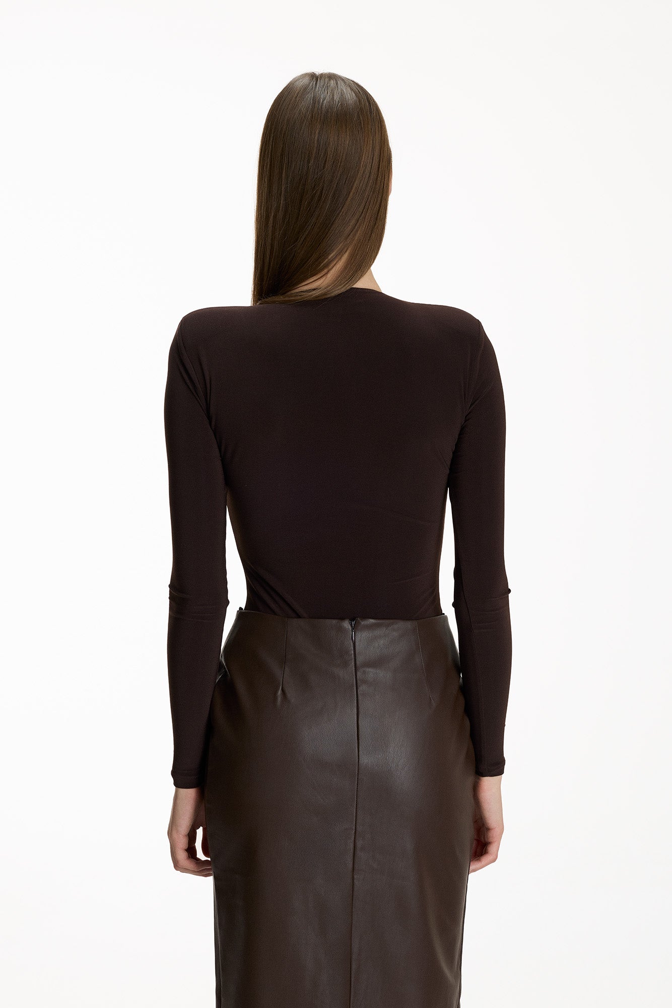 Lucian Brown Bodysuit