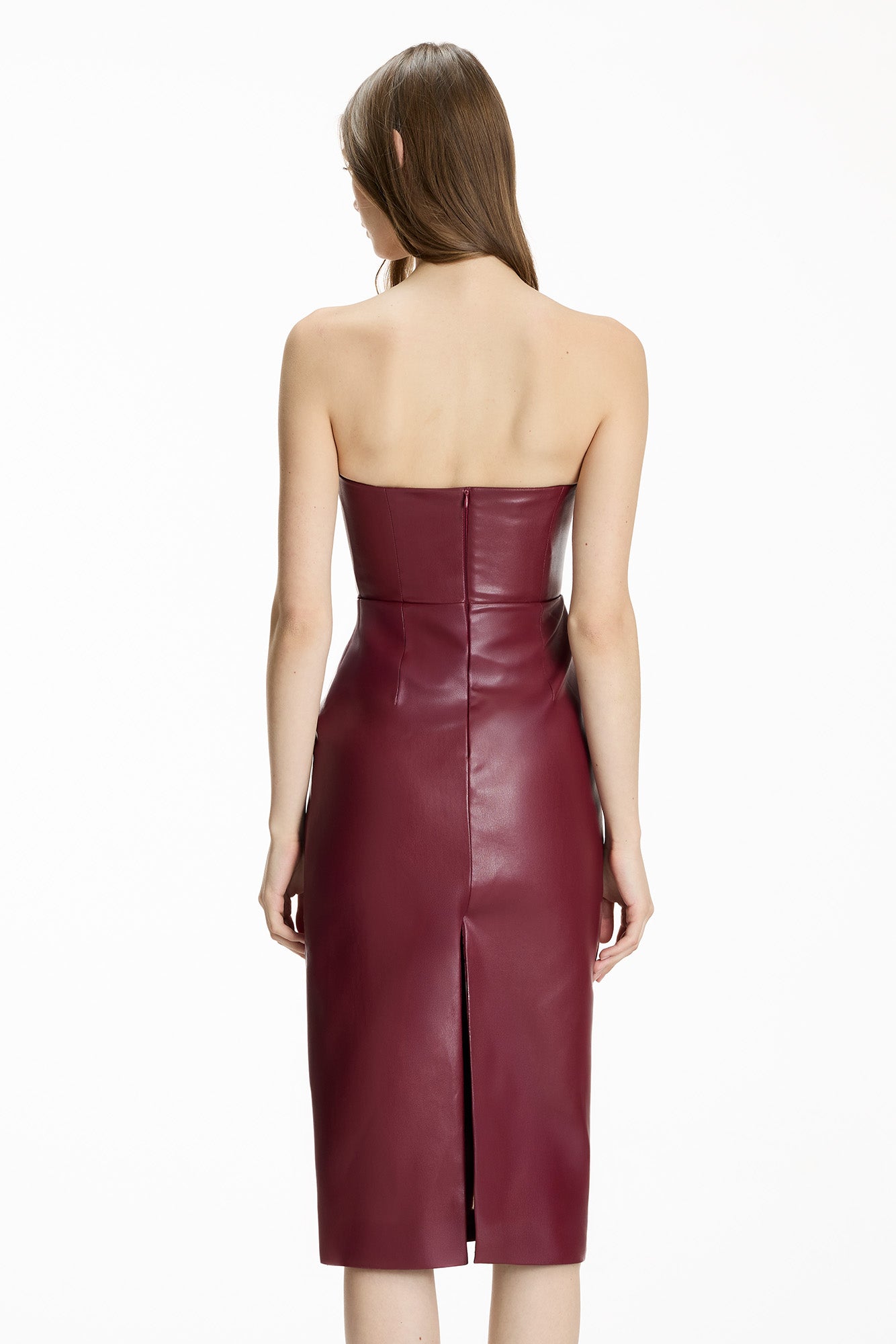 Gala Burgundy Dress