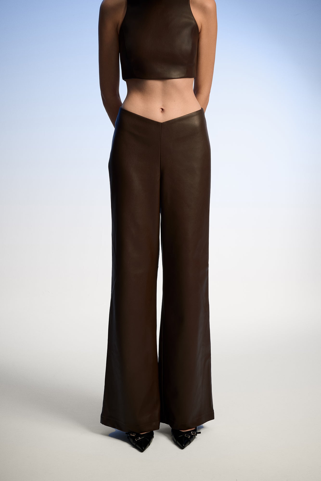 Velvet Brown Pants