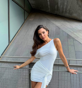 Zayla Mini White Dress