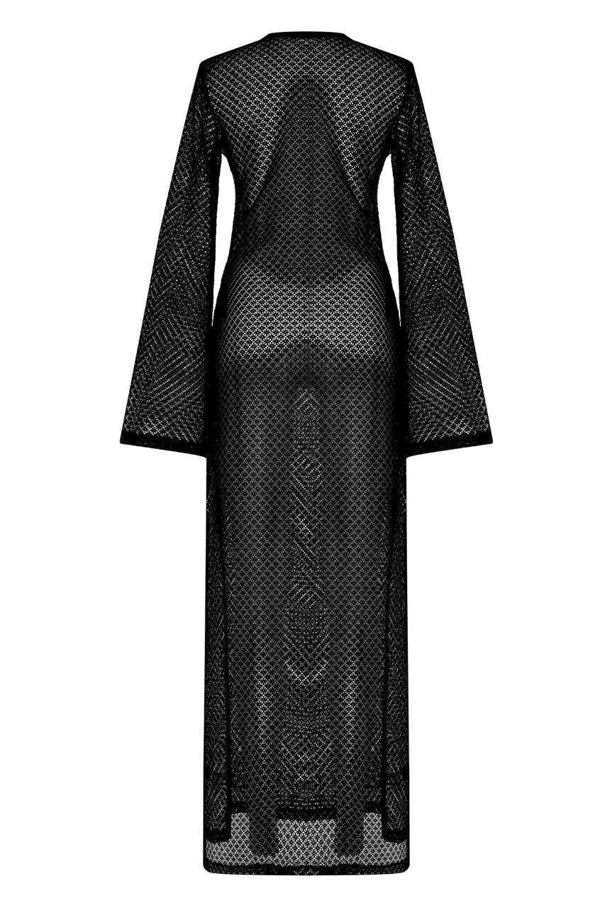 Maggie Black Beach Dress