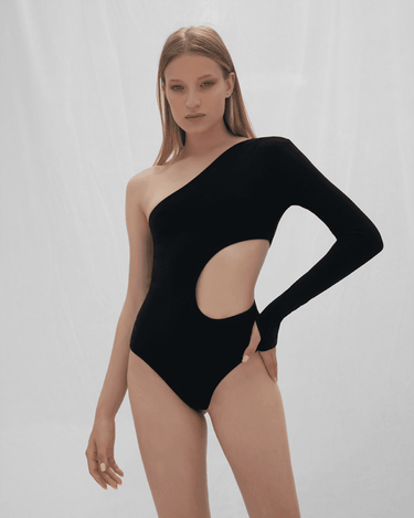 Amari Black Bodysuit Body Suit