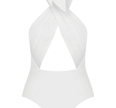 Peggy White Bodysuit